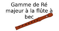 Gamme de RÉ majeur