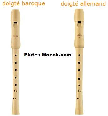 flutes Moeck baroque et allemand