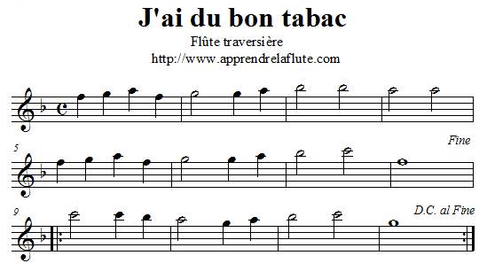 J'ai du bon tabac à la guitare classique