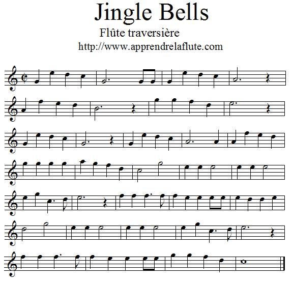Jingle Bells à la flûte traversière