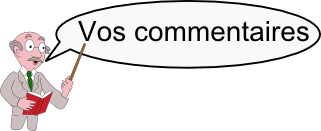 Vos commentaires